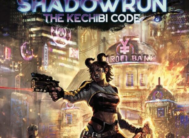 Couverture Shadowrun 6 -The Kechibi Code